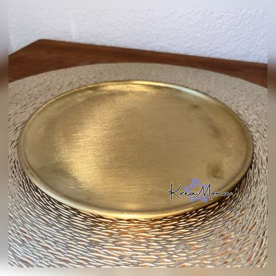 Teller Gold Rund I