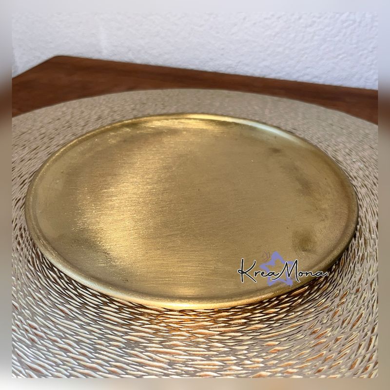 Teller Gold Rund I