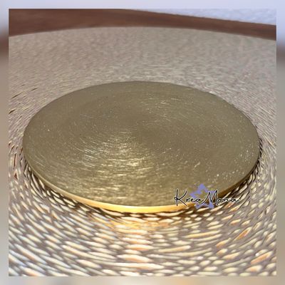 Teller Gold Rund IIII