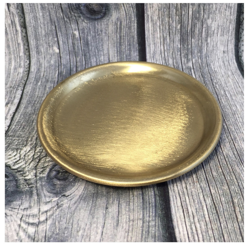 Teller gold 10cm