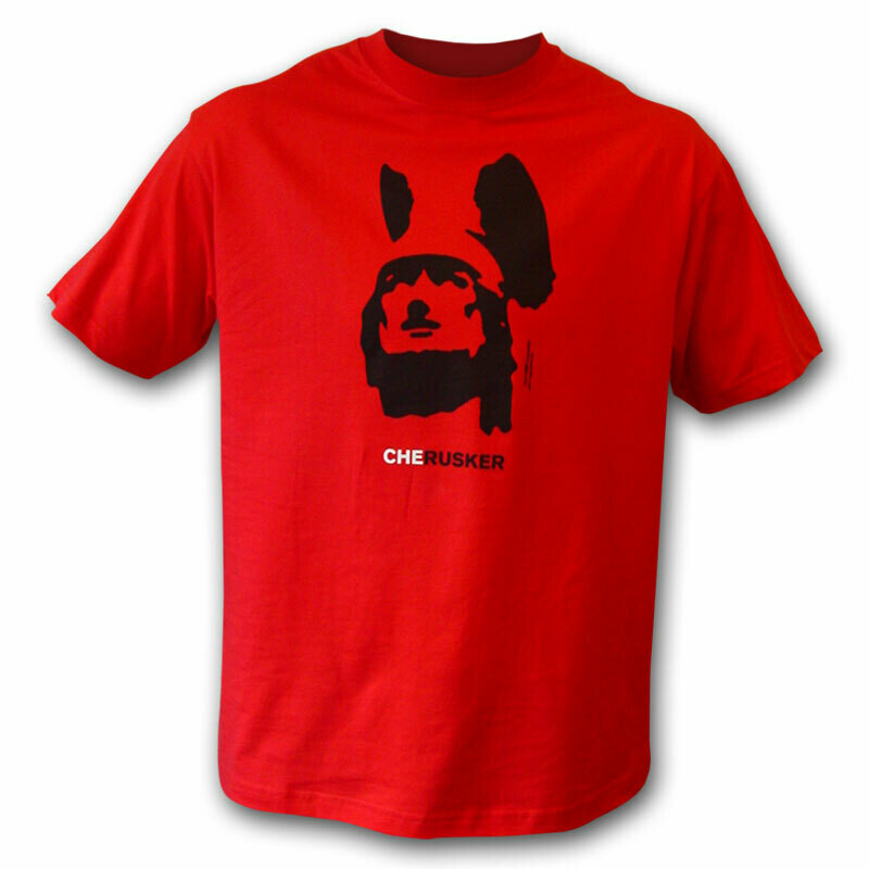 T-Shirt "CheRusker" - Rot