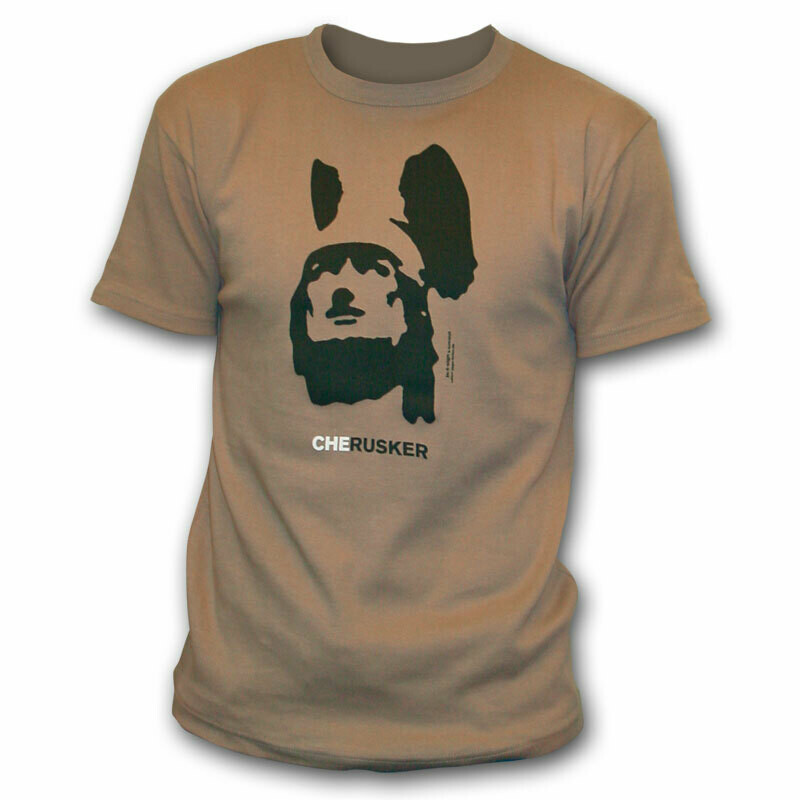 T-Shirt T-Shirt "CheRusker" - Hellbraun
