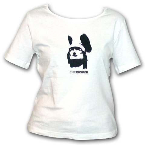 T-Shirt T-Shirt "CheRusker" - Weiß (Damen)