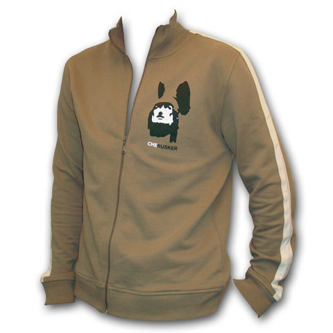 Trainingsjacke Trainingsjacke "CheRusker" - Beige-Braun