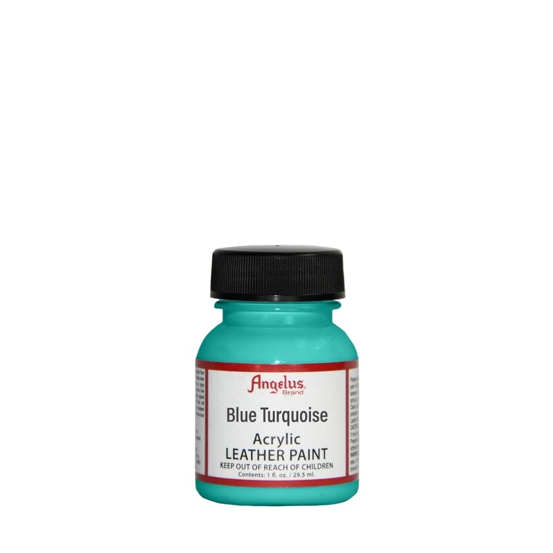 Acrylic Paint Angelus Blue Turquoise Angelus Leather Acrylic