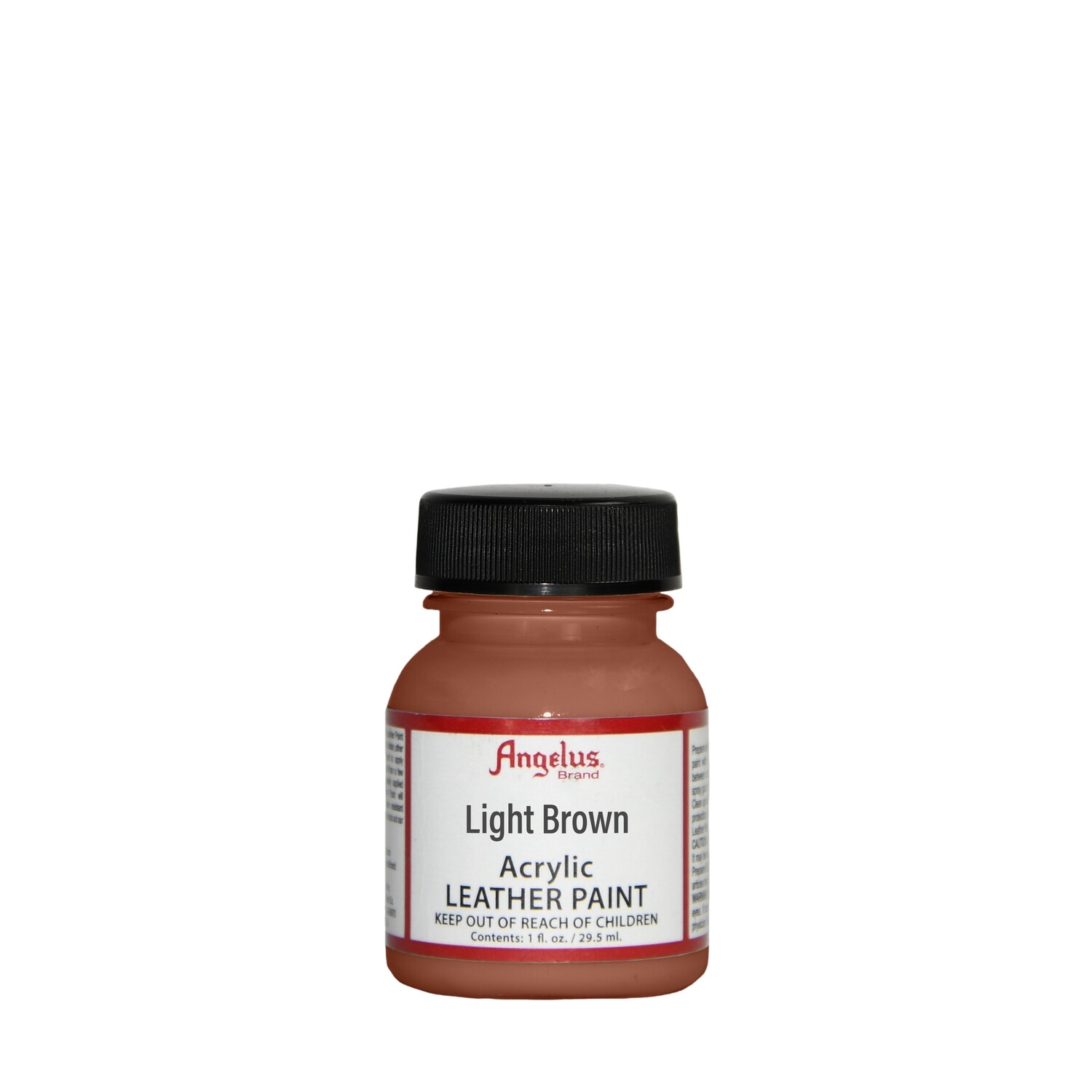 Angelus Light Brown Leather Paint, Size: 1oz