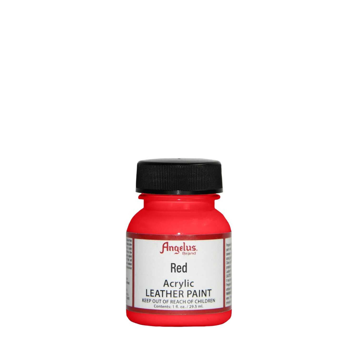 Angelus Red Leather Paint, Size: 1oz