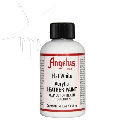 Angelus Flat White Leather Paint