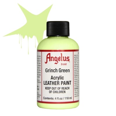Angelus Grinch Green Leather Paint