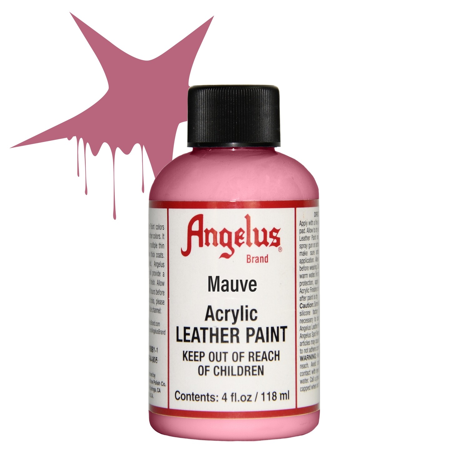 Angelus Mauve Leather Paint
