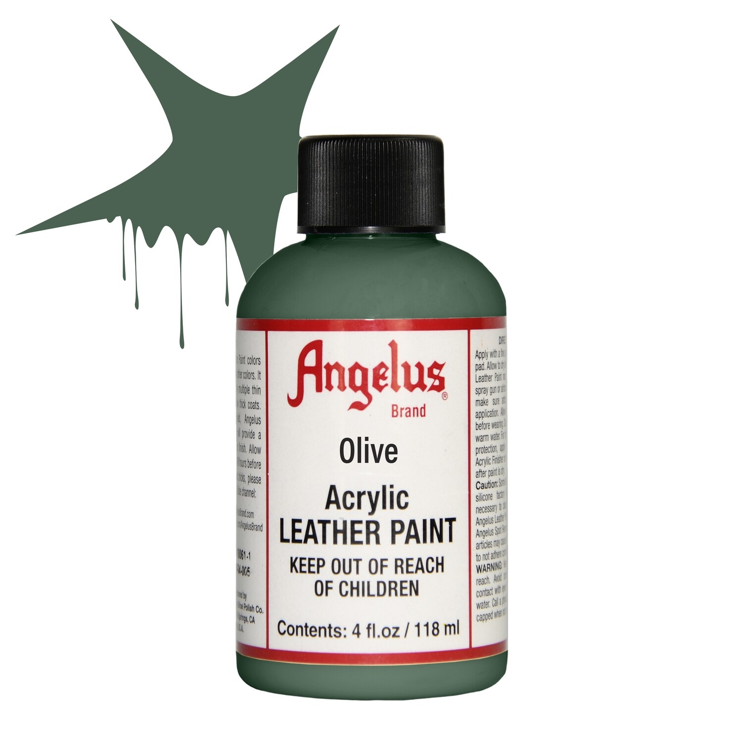 Angelus Olive Leather Paint