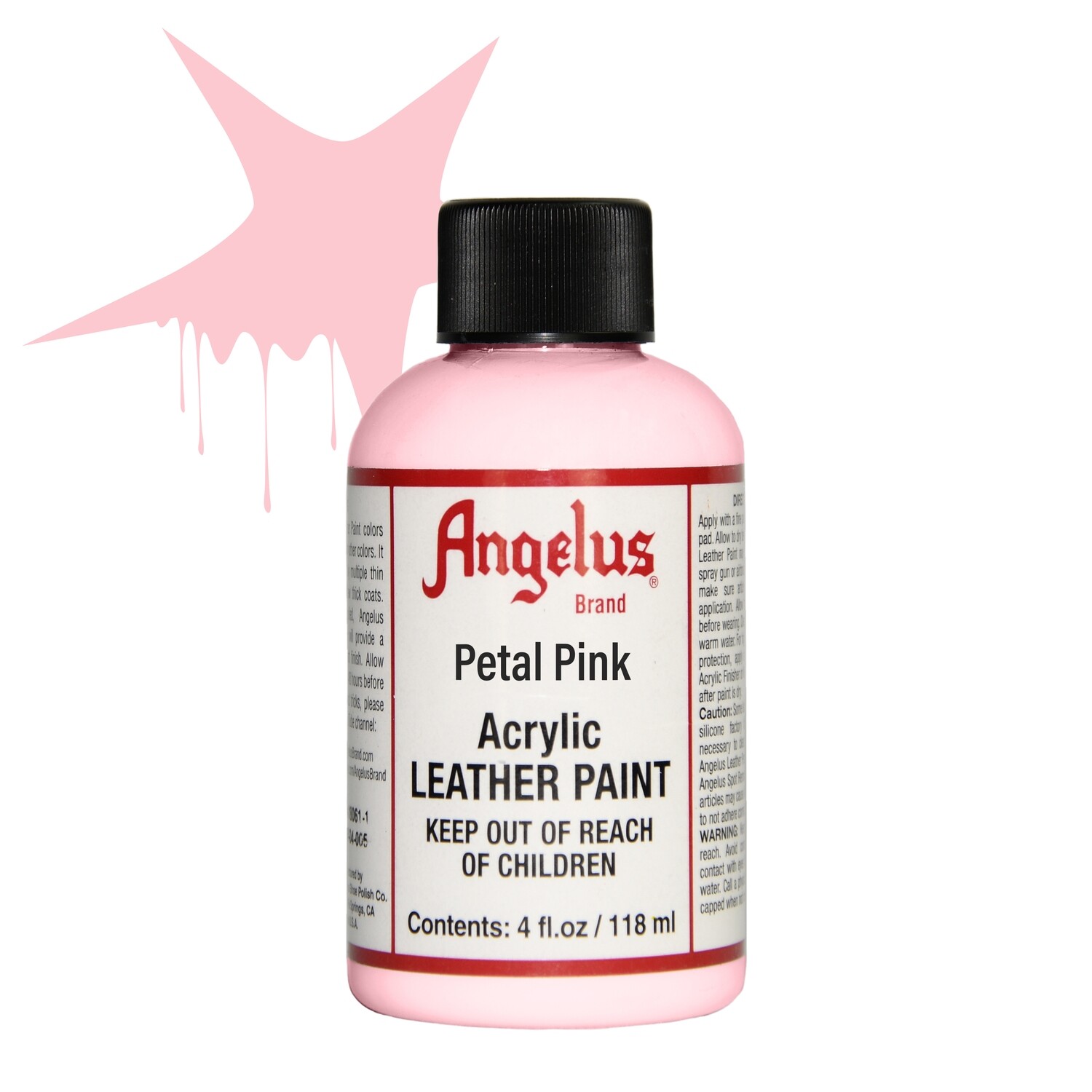 Angelus Petal Pink Leather Paint