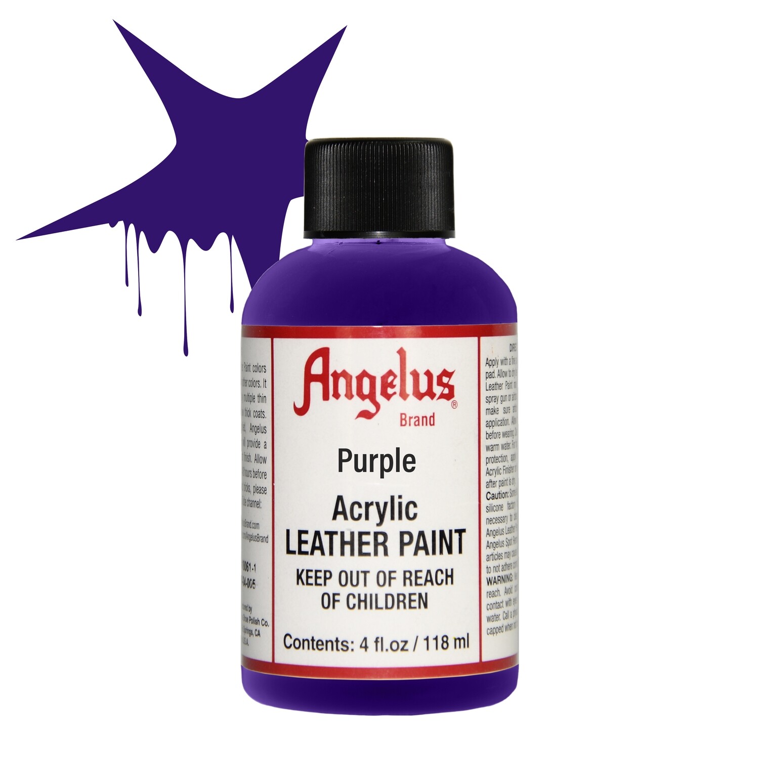 Angelus Purple Leather Paint