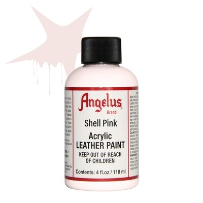 Angelus Shell Pink Leather Paint