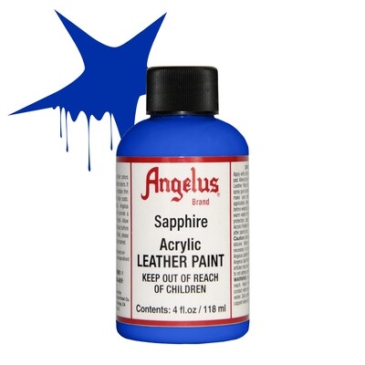 Angelus Sapphire Leather Paint