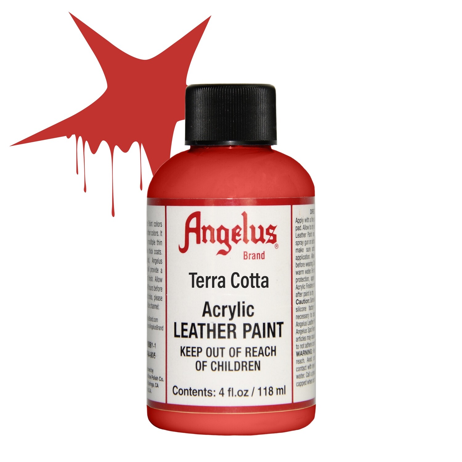 Angelus Terra Cotta Leather Paint