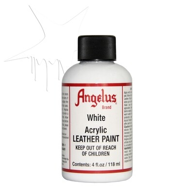 Angelus White Leather Paint