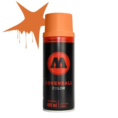 Molotow Coversall DARE Orange Light Spray Paint