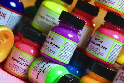 Vernice Per Pelle Angelus Pearlescent Pacific Blue - Per Personalizzare Scarpe E Accessori - Foto 5