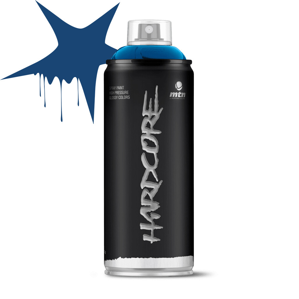 MTN Hardcore Neptune Blue Spray Paint