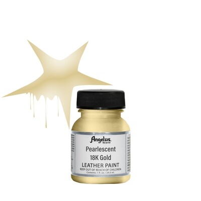 Angelus 18K Gold Pearlescent Leather Paint 