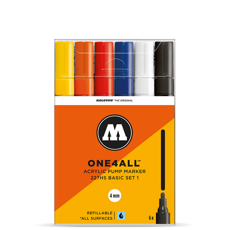 Molotow One4all 227HS Basic-set 1