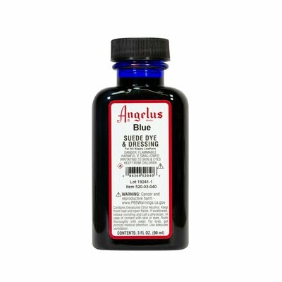Angelus Suede Dye Blue 3oz