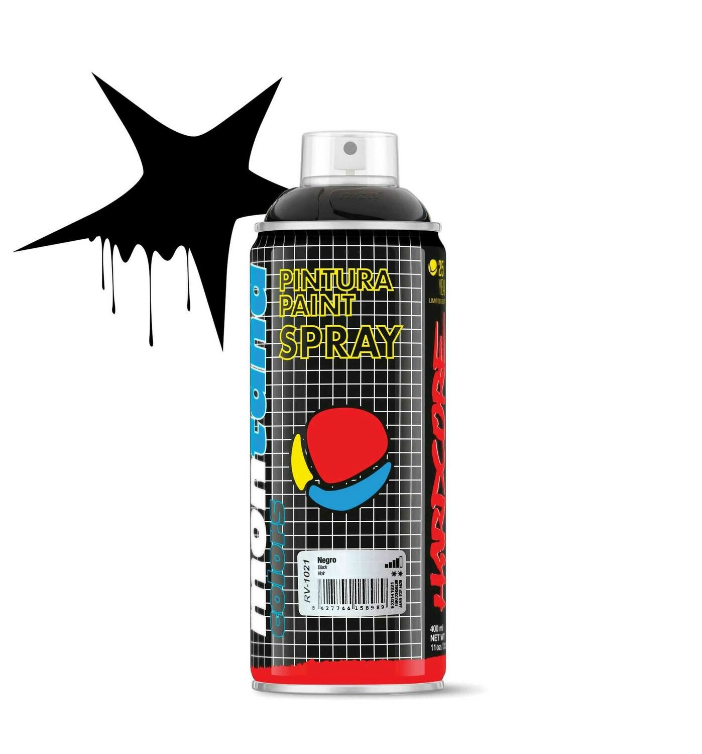 Montana Hardcore 25th Anniversary Limited Edition, Colour: Black