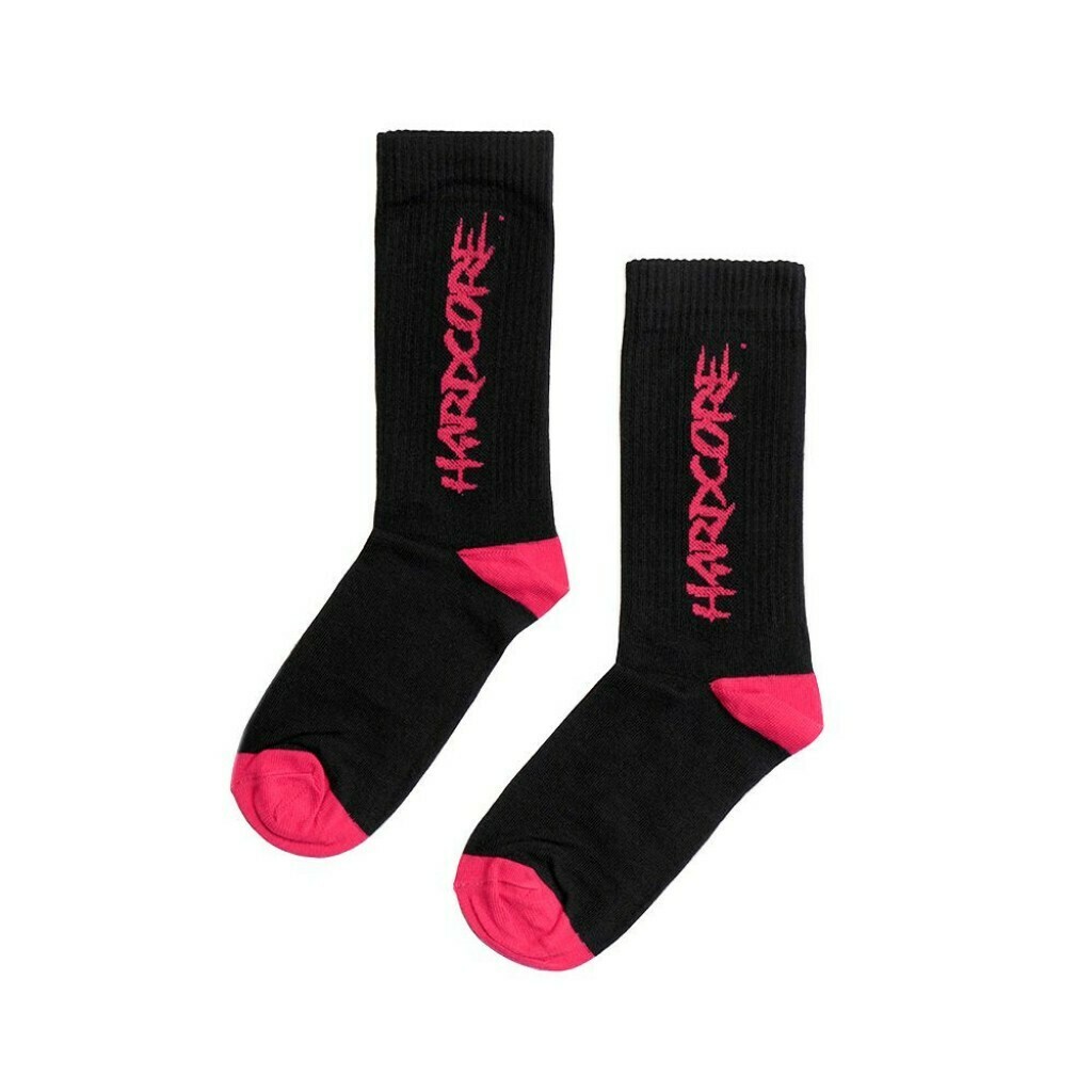 MTN Socks Black &amp; Red Hardcore