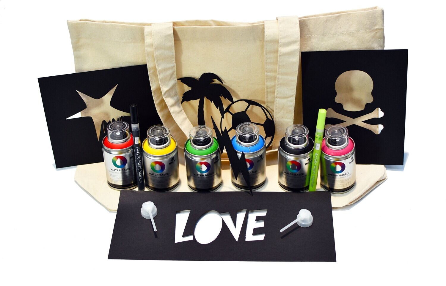 The Tote Bag Spray Paint Kit  (6)