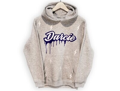 Custom Lightning Bolt Hoodie - Juniors