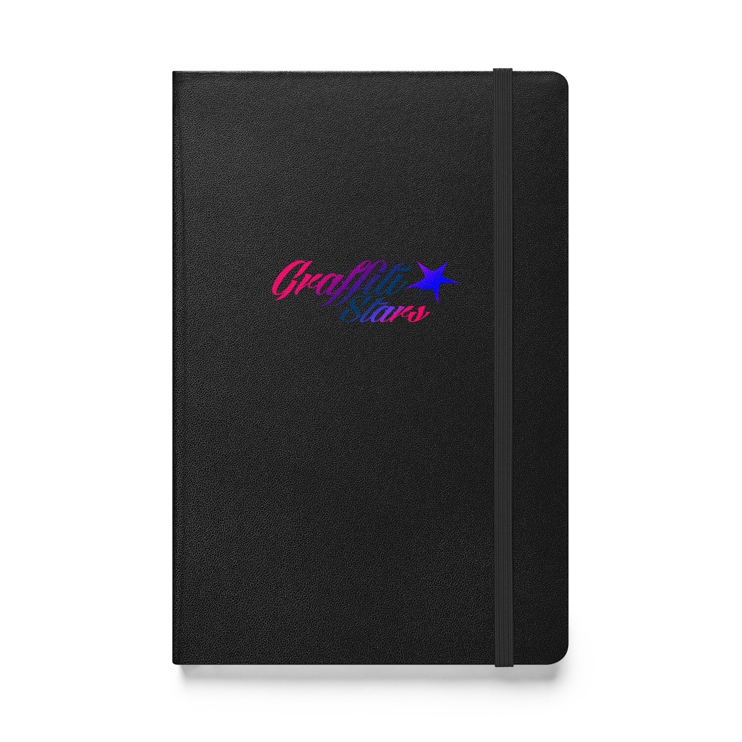 Hardcover Graffiti Stars bound notebook