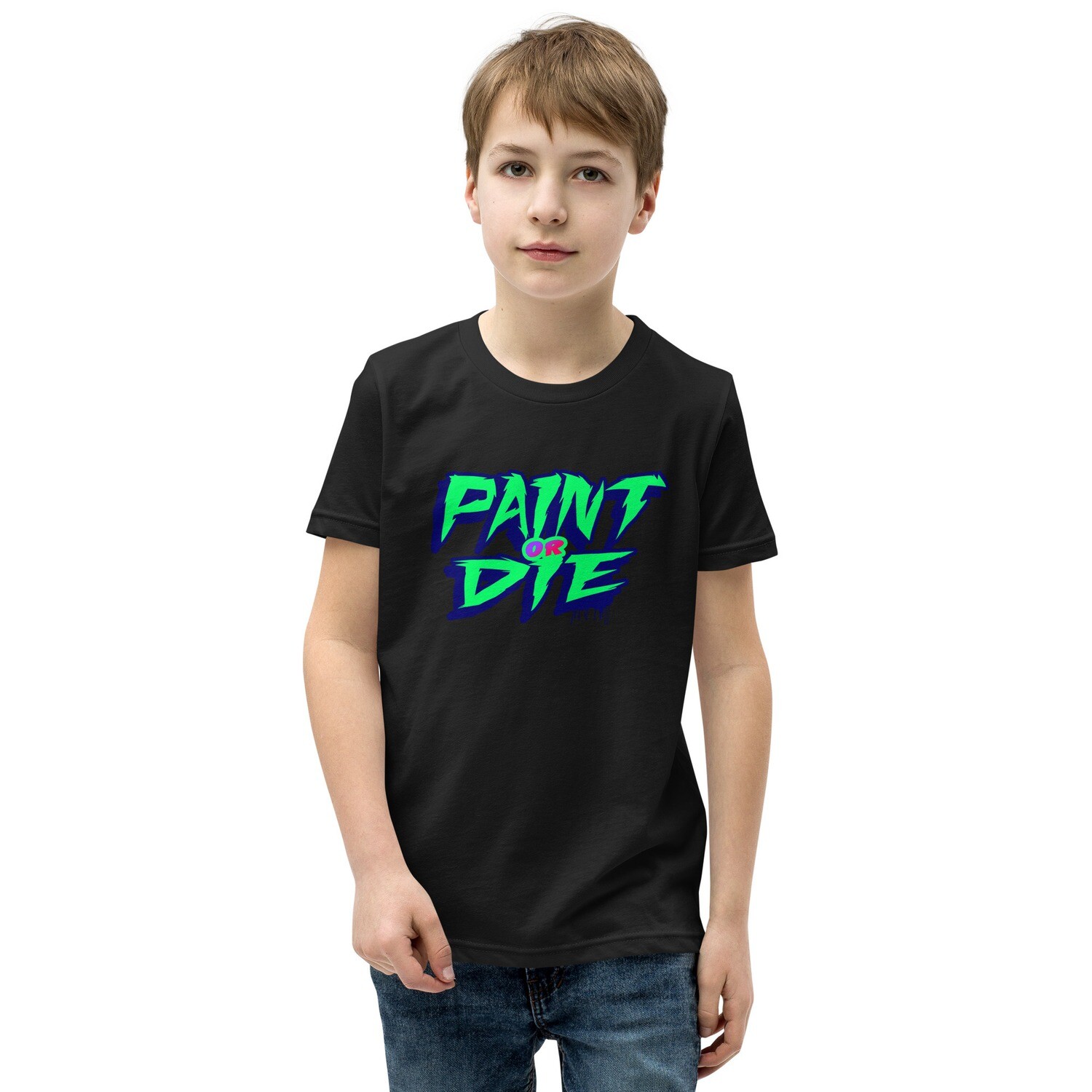 Paint or Die - Youth Short Sleeve T-Shirt