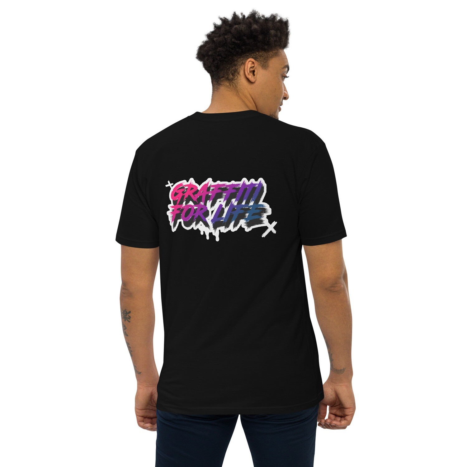 Graffiti for Life Men’s premium heavyweight tee