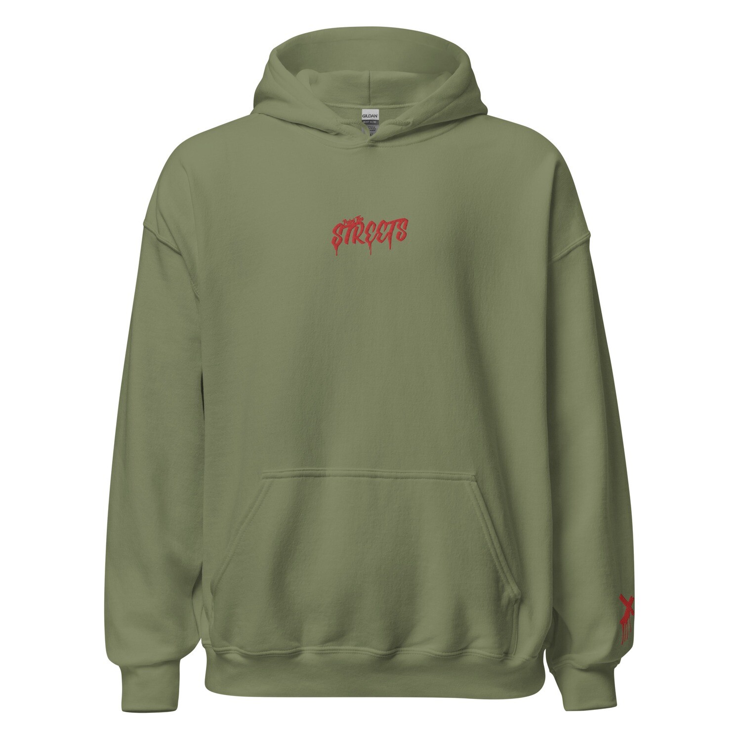 Paint The Streets Embroidered Adult Hoodie