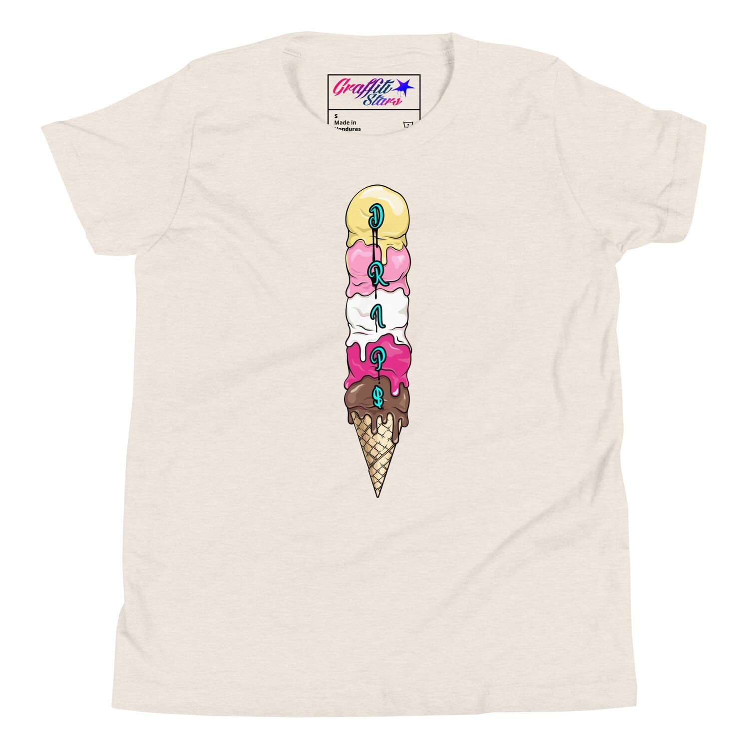 Drip$ Ice Cream Youth Short Sleeve T-Shirt