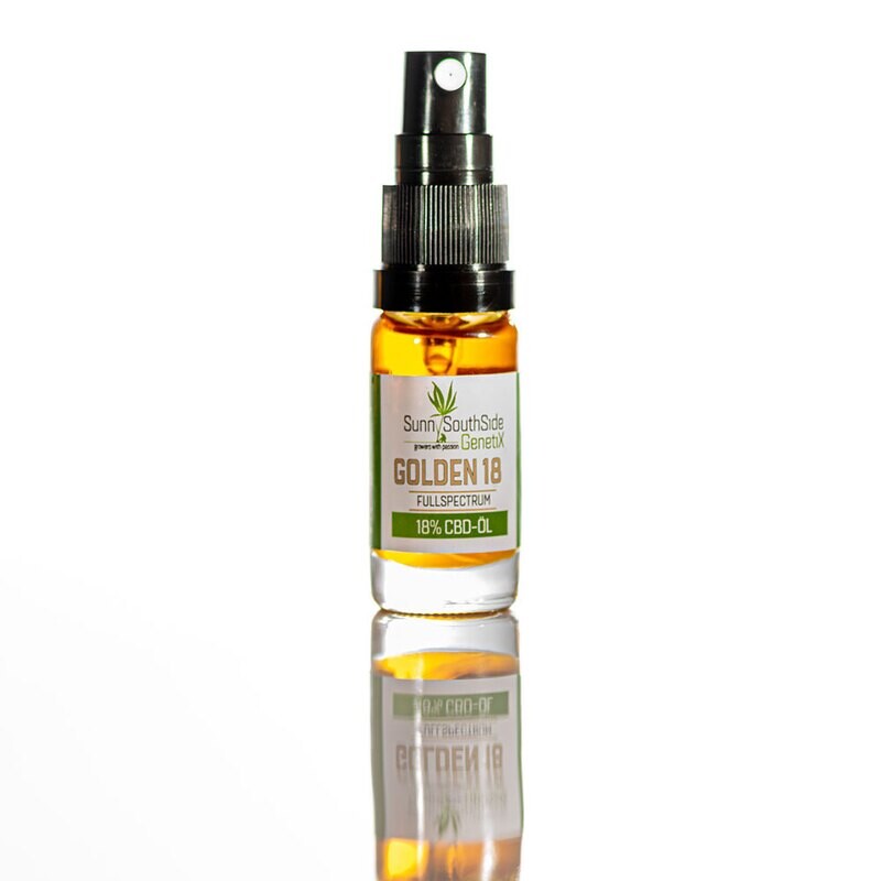GOLDEN 18 PREMIUM CBD-ÖL 10ML