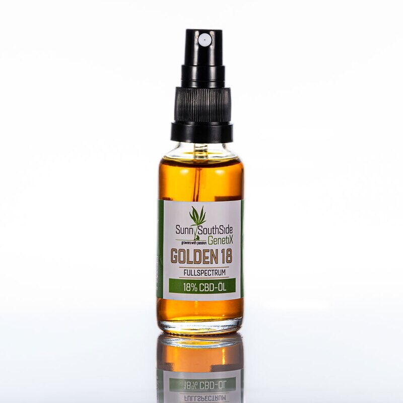 GOLDEN 18 PREMIUM CBD-ÖL 30ML