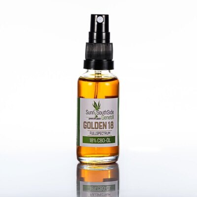 GOLDEN 18 PREMIUM CBD-ÖL 30ML