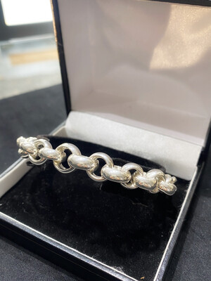 Silver Graduated Bracelet