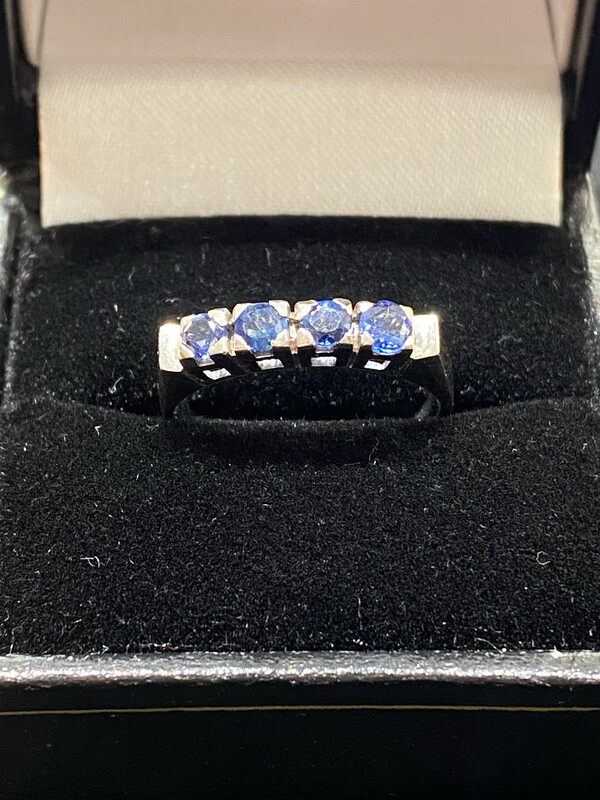 Sapphire Five Stone