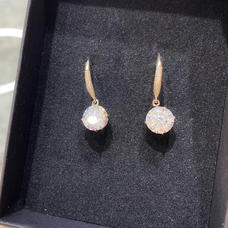 Silver Drop Earrings