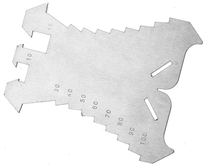 Anreißschablone
