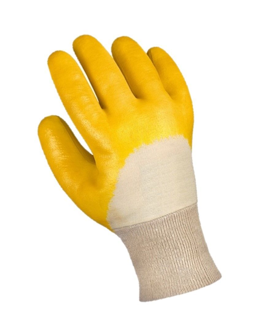 Handschuhe Nitril gelb 12 Paar
