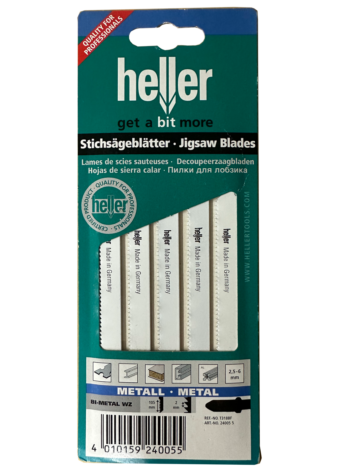 5 St. HELLER BI-Metall-Stichsägeblatt  Für schnelle Schnitte in Sandwichmaterial bis 80mm