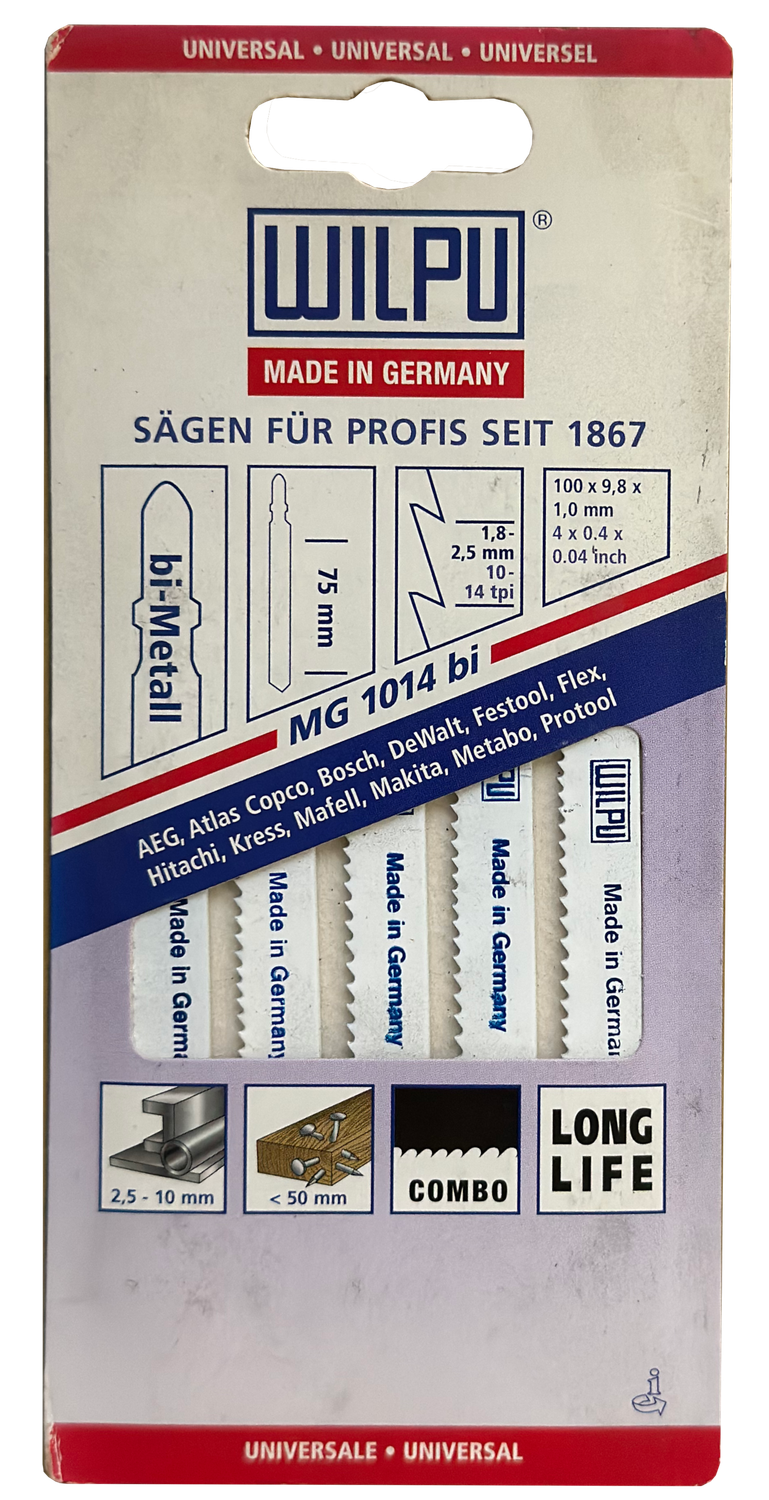 WILPU BI-Metall-Stichsägeblatt MG1014bi