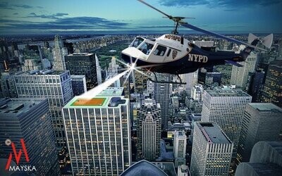 Roof Top Champion NYC - NYPD Heli