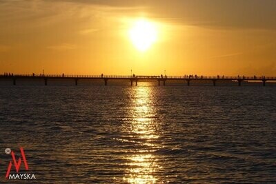 Sonnenuntergang am Pier II