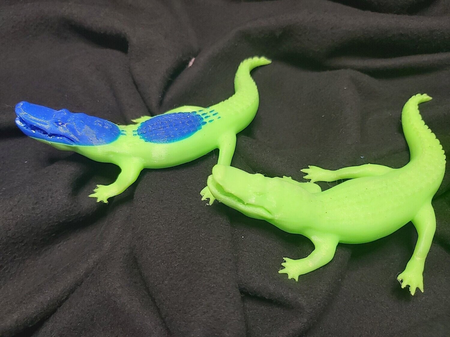 3D printet krokodille