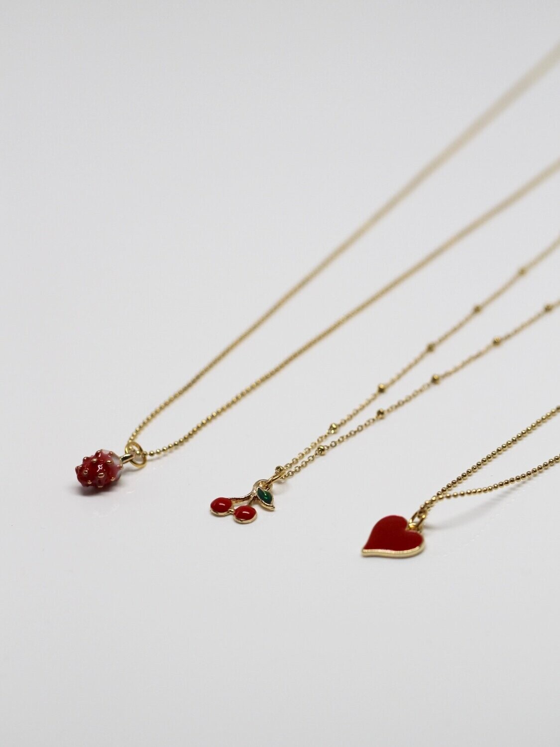 RED necklace